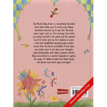 Muslim Baby Book - Keep a Record of you Baby's Special Moments (For Girls)