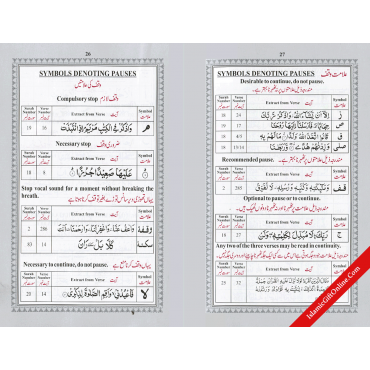 The Holy Qur'an Color Coded with Tajweed Rules Medium Size (13 Lines) with Box - Ref. 23