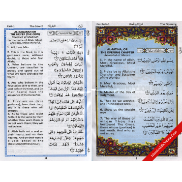 The Holy Qur'an with English Translation - Ref. 311-W