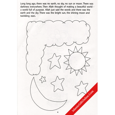 Children's Stories from the Qur'an Big Coloring Book: 1