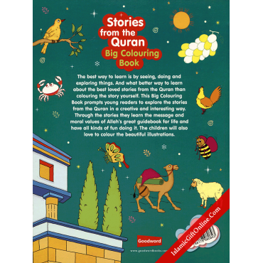 Stories from the Quran: Big Coloring Book