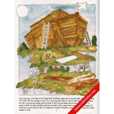 The Ark of Nuh and the Great Flood (Sticker Book)