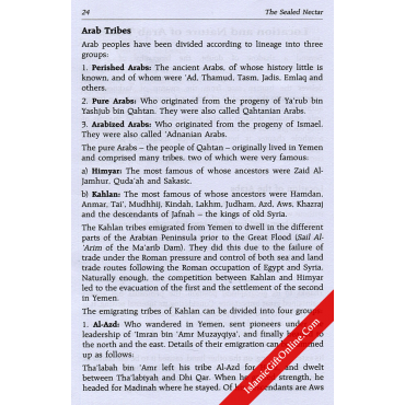 The Sealed Nectar (Ar-Raheeq Al-Makhtum) - Biography of the Noble Prophet 