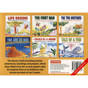 My Quran Stories for Little Hearts Gift Box-2 (Six Paperback Books)