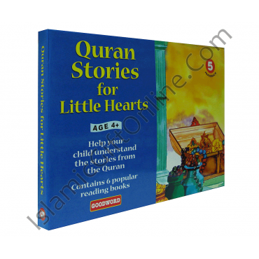 My Quran Stories for Little Hearts Gift Box-5 (Six Paperback Books)