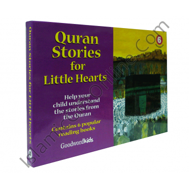 My Quran Stories for Little Hearts Gift Box-6 (Six Paperback Books)