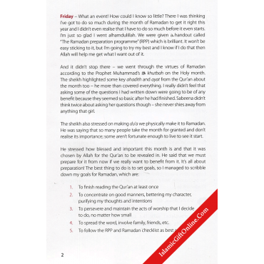 Ameena's Ramadan Diary (A Practical Guide to getting the best out of Fasting & Ramadan)