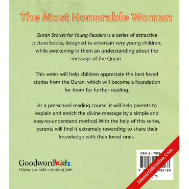 The Most Honorable Woman (Quran Stories for Young Readers)