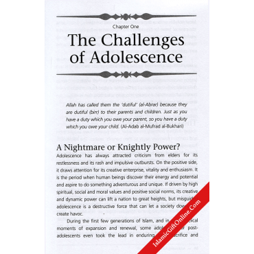 A Guide to Parenting in Islam: Addressing Adolescence