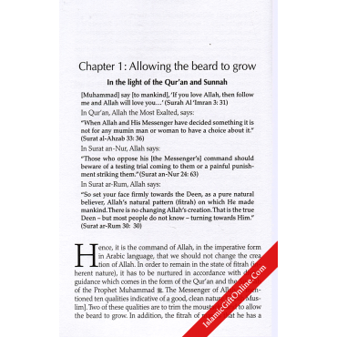 Growing a Beard (In light of the Qur'an Sunnah and modern Science)