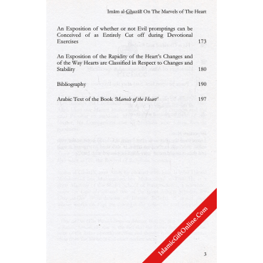 On The Elucidation of The Marvels of The Heart