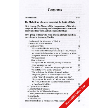 Kitab At-Tabaqat Al-Kabir Volume III: The Companions of Badr