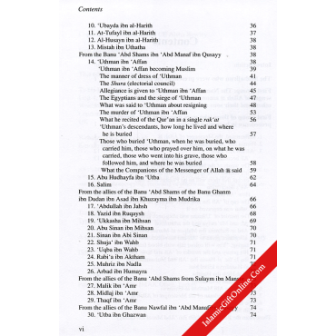 Kitab At-Tabaqat Al-Kabir Volume III: The Companions of Badr