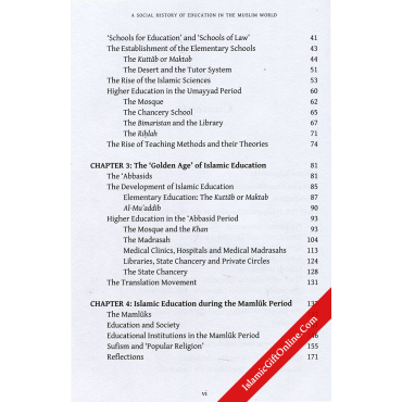 A Social History Of Education In The Muslim World (From the Prophetic Era to Ottoman Times)