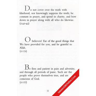 The Beautiful Commands of Allah
