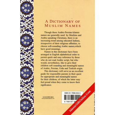 Dictionary of Muslim Names