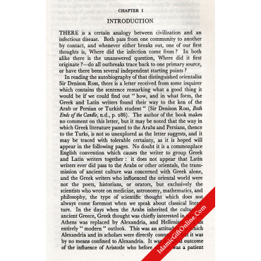 How Greek Science Passed to Arabs