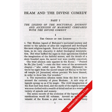 Islam and the Divine Comedy