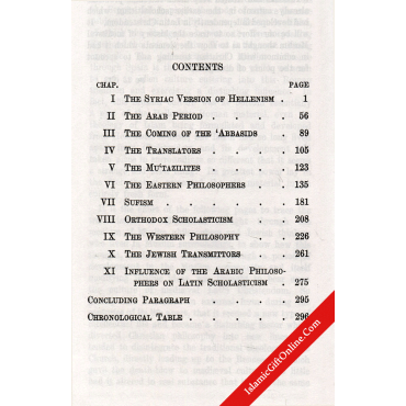 Islamic Thought and its Place in History