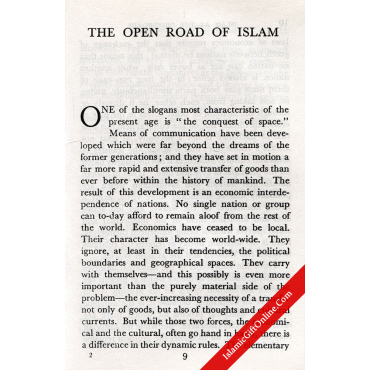 Islam at the Crossroads