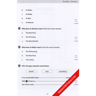 Safar Islamic Studies: Workbook 2 – Learn about Islam Series