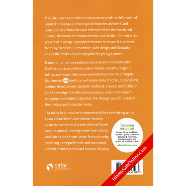Safar Islamic Studies: Textbook 3 – Learn about Islam Series