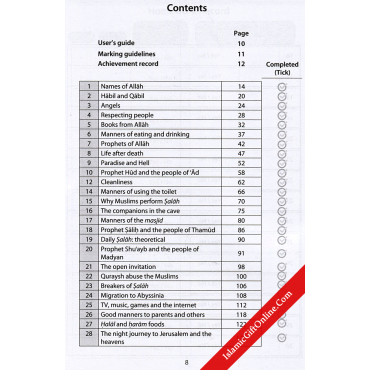 Safar Islamic Studies: Workbook 3 – Learn about Islam Series