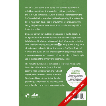Safar Islamic Studies: Textbook 4 – Learn about Islam Series