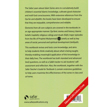 Safar Islamic Studies: Workbook 4 – Learn about Islam Series