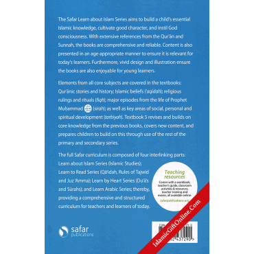 Safar Islamic Studies: Textbook 5 – Learn about Islam Series
