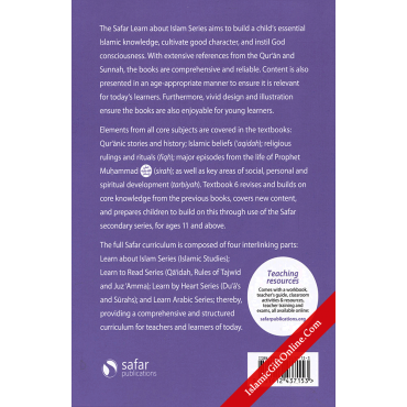 Safar Islamic Studies: Textbook 6 – Learn about Islam Series