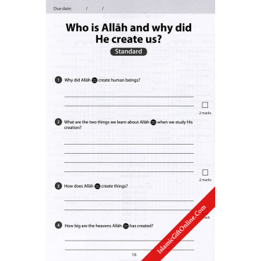 Safar Islamic Studies: Workbook 6 – Learn about Islam Series