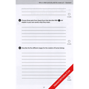 Safar Islamic Studies: Workbook 6 – Learn about Islam Series