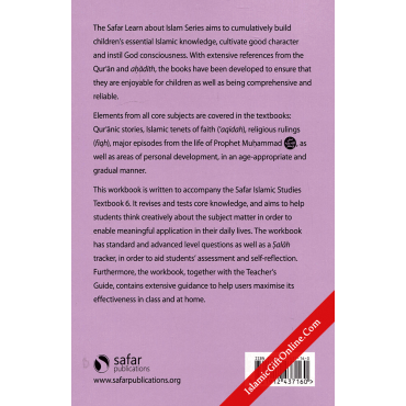 Safar Islamic Studies: Workbook 6 – Learn about Islam Series