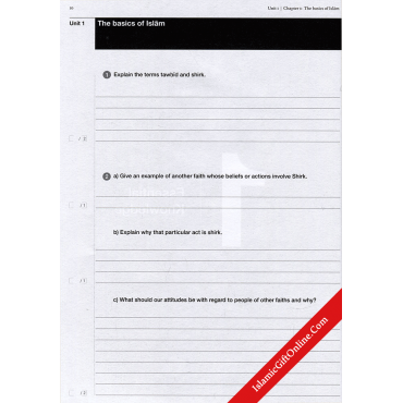Safar Islamic Studies: Workbook 7 – Learn about Islam Series
