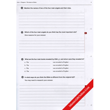 Safar Islamic Studies: Workbook 7 – Learn about Islam Series
