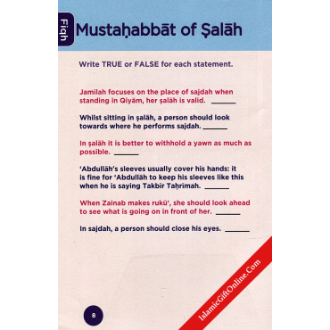 An Nasihah Islamic Curriculum Workbook 7 