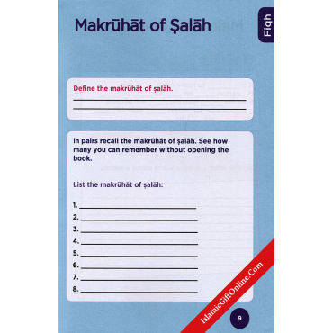 An Nasihah Islamic Curriculum Workbook 7 