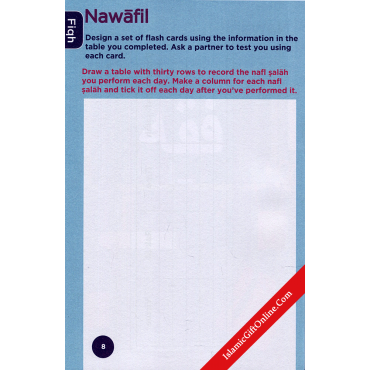 An Nasihah Islamic Curriculum Workbook 8
