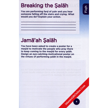 An Nasihah Islamic Curriculum Workbook 8