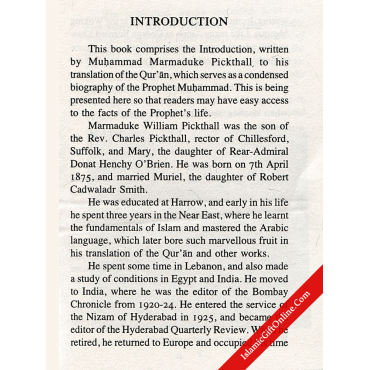 The Life of the Prophet Muhammad (Pocket Size)