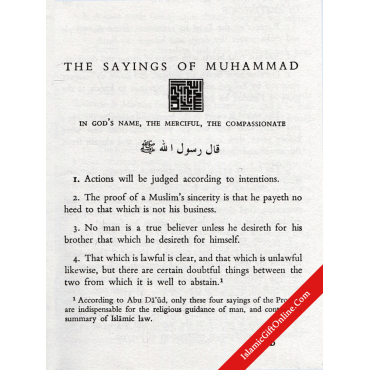 The Sayings of Muhammad (Pocket Size)
