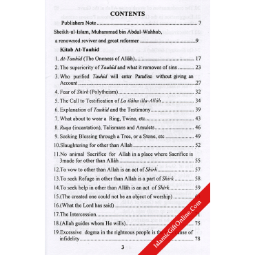 Kitab At-Tauhid The Book of Monotheism