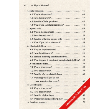 44 Ways to Manhood: Breaking old habits and building new personalities based on Quran and Sunnah