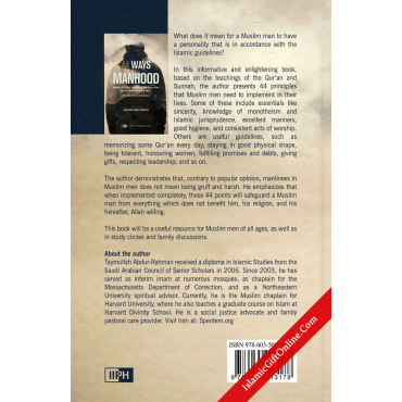 44 Ways to Manhood: Breaking old habits and building new personalities based on Quran and Sunnah