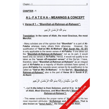 Al-Fateha & it's Significance