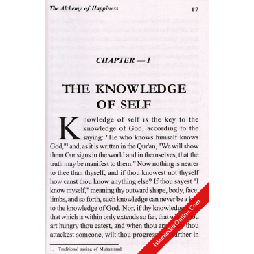Al-Ghazali's The Alchemy of Happiness