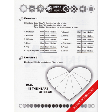 I Love Islam Workbook: Level 3
