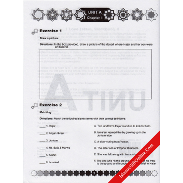 I Love Islam Workbook: Level 4