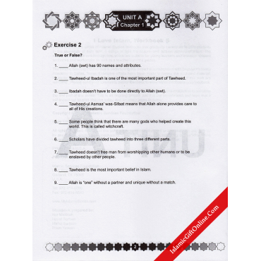 I Love Islam Workbook: Level 5